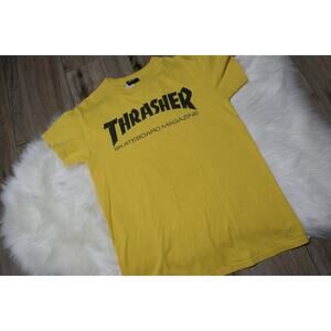 Vintage Thrasher Magazine Skateboarding Graphic T Shirt Size Men's Small